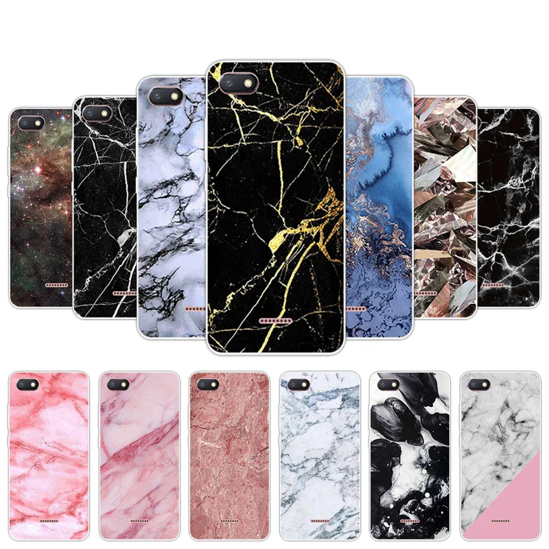 

5.45 inch For Xiaomi Redmi 6A Slim Phone Case Back Cover TPU DIY Shell for Hongmi Redmi 6 A Soft Silicon Painted Fashion Coques