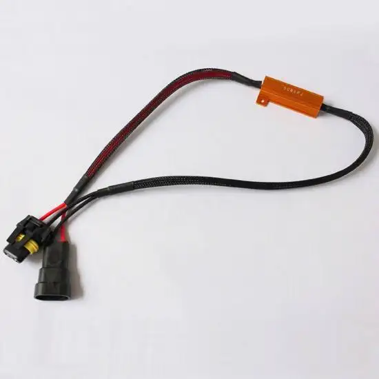 Rockeybright 2 шт. 9006 hb4 светодиодные противотуманные лампы + компенсатор 12v 7 5 w cob led