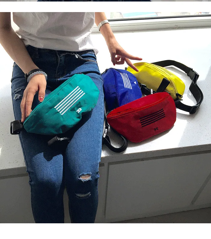 

Fanny Waist Bags Hip Bag Nylon Designer Chest Pack Belt Bag Women Men Sports Portable Fanny Zipper Sling Bag Money Card Phone
