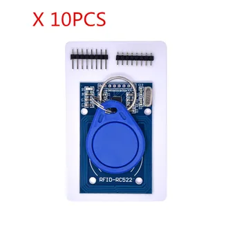 

Free shipping 10pcs MFRC-522 RC522 RFID RF IC card inductive module MFRC 522
