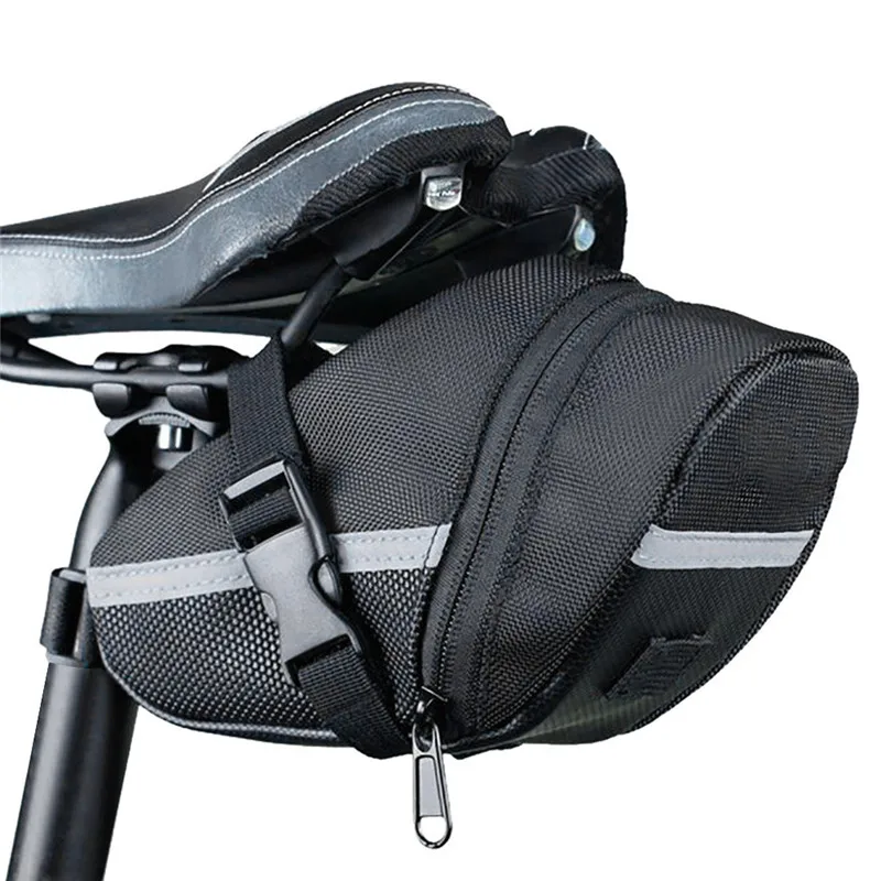 Flash Deal Bicycle Bike Waterproof Storage Saddle Bag Seat Cycling Tail Rear Pouch#B 3