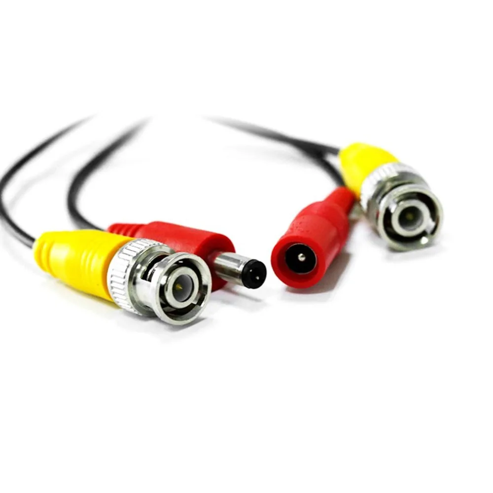  CCTV Security Video Camera DVR Data Power Extension Cable BNC+DC Pure Copper Double Shielding Safet - 33010822224