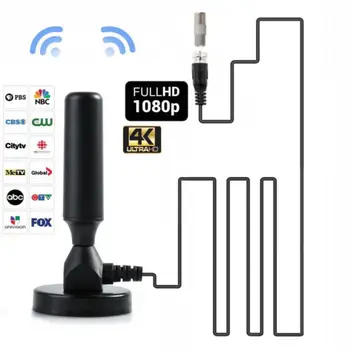 

200 Mile 30dBi Indoor Gain Digital DVB-T/FM Freeview Aerial Antenna PC for TV HDTV DVB-T/FM Antenna 3D27