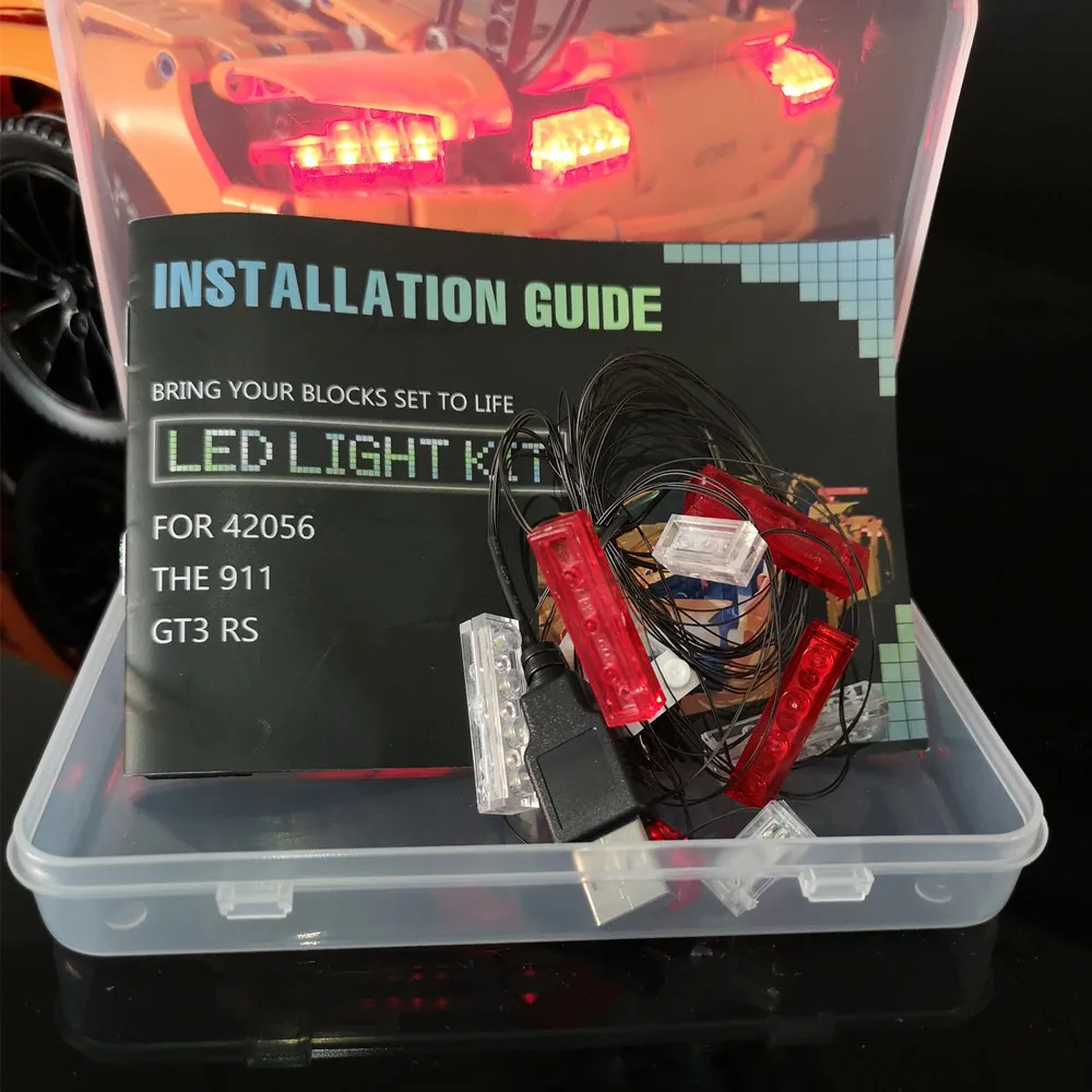 

Led Light Set For Lego 42056 technic race Car Compatible 20001 3368 Building Blocks Bricks Toys