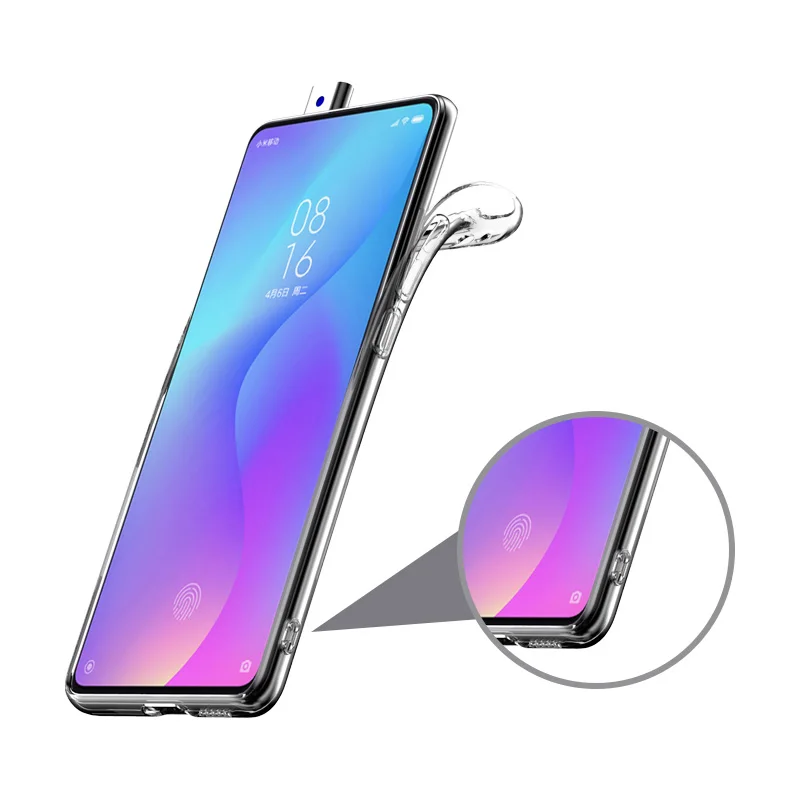 Прозрачный чехол для Xiaomi Redmi K20 Pro силиконовый Ультратонкий Mofi прозрачная задняя