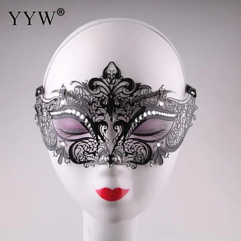 Venetian Mask Jester Harlequin Costume Checkered Masquerade Black White Prom New