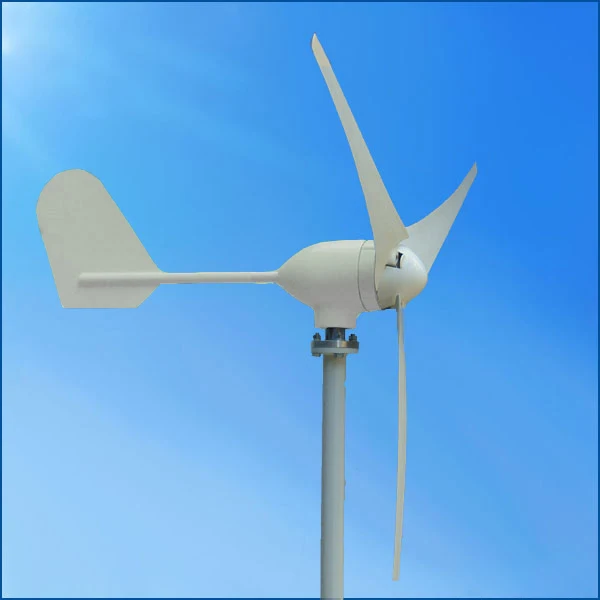 Low noise 300w wind turbine/wind generator with high quality for landscape use