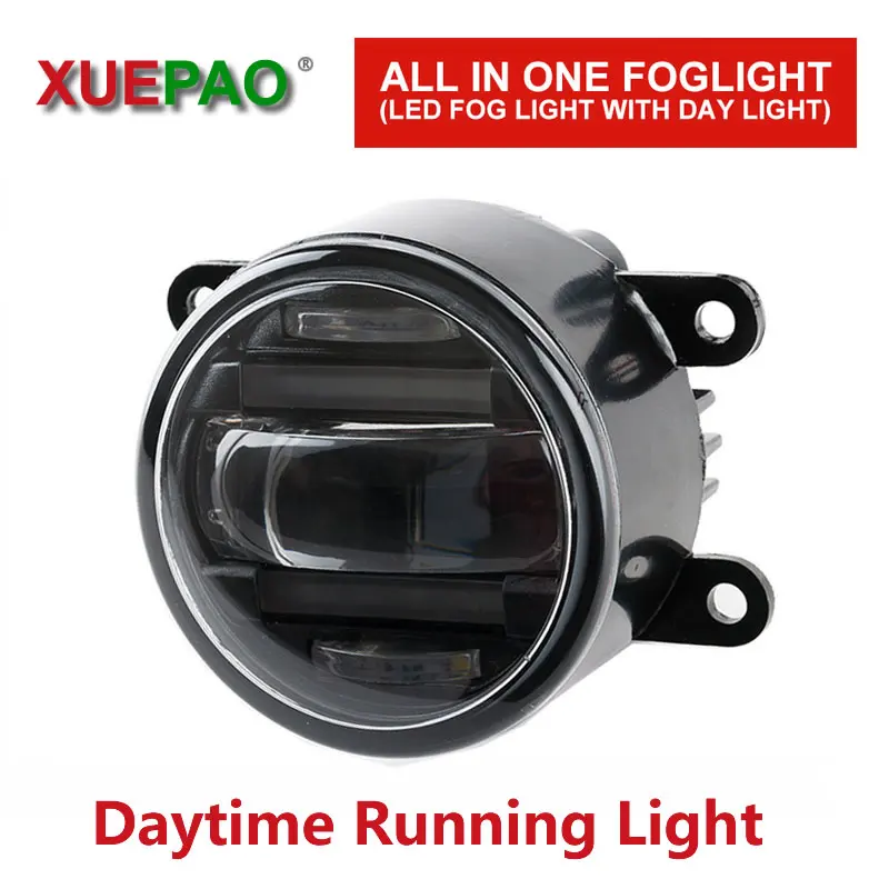 

for Honda CRV CR-V CR V 2012 2013 2014 3.5" 90mm Round LED Fog Light Daytime Running Lamp LED Chips Fog Lamp DRL Lightings Lens