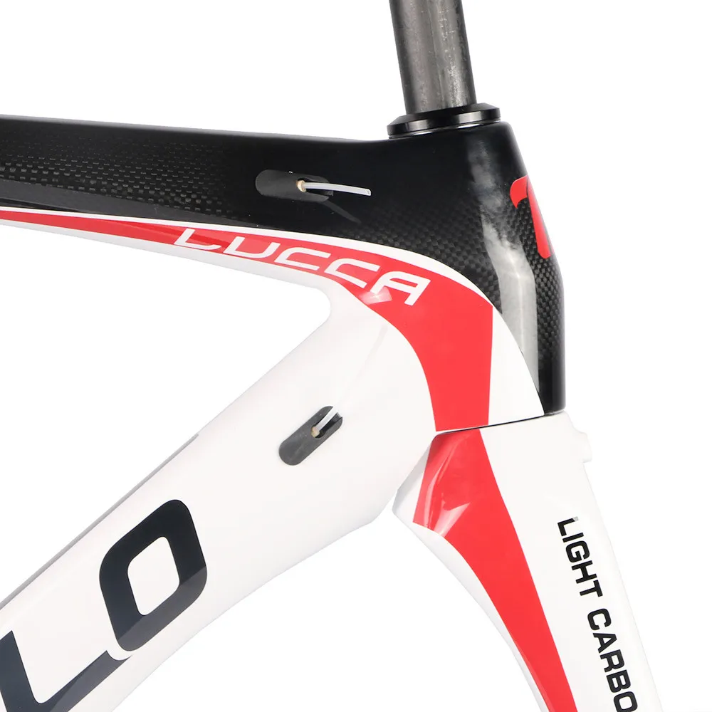 Clearance costelo lucca  carbon road bike frameset costole bicycle bicicleta frame Full T1000 carbon fiber bicycle frame bb30 11