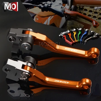 

For KTM 450EXC 450 EXC (SIX DAYS) 2005-2006 2007-2013 2014-2018 Motocross CNC Pivot Brake Clutch Levers Dirt Bike Motorcycle