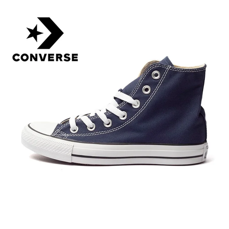 الأصلي كونفيرس للجنسين التزلج أحذية Sneaksers قماش كلاسيكي عالية أعلى مكافحة زلق رجل إمرأة الرياضة في الهواء الطلق 102307