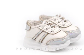 Новая спортивная обувь цвета Макарон 1 шт. модные кроссовки обувь для blyth OB11 1/6 bjd куклы аксессуары кроссовки для кукол - Цвет: white