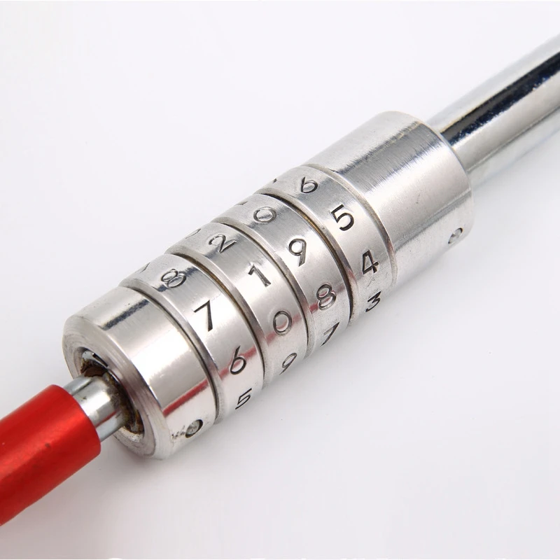 Combination Password Lock Antitheft Alloy Steel U Shape Lock Padlock Glass Door Locks Bicycle Bike Motorcycle Chian Lock 6