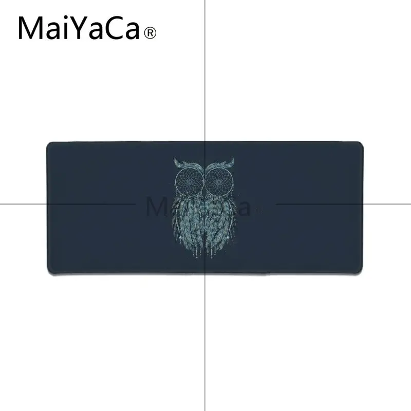 Новый простой высокоскоростной коврик для мыши MaiYaCa с рисунком совы большой