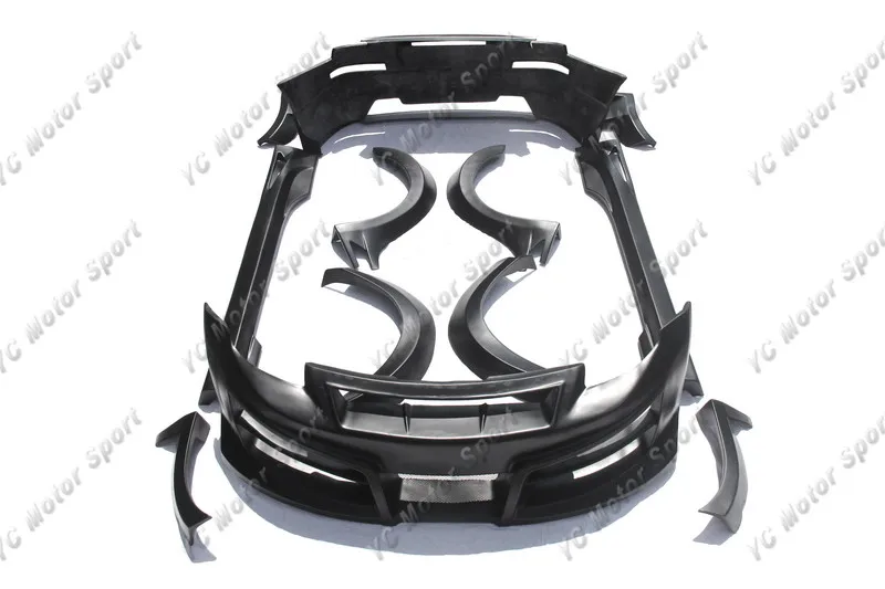 2002-2008 Nissan 350Z Z33 IbherDesign HAVOC Wide Style Body Kit FRP (9)
