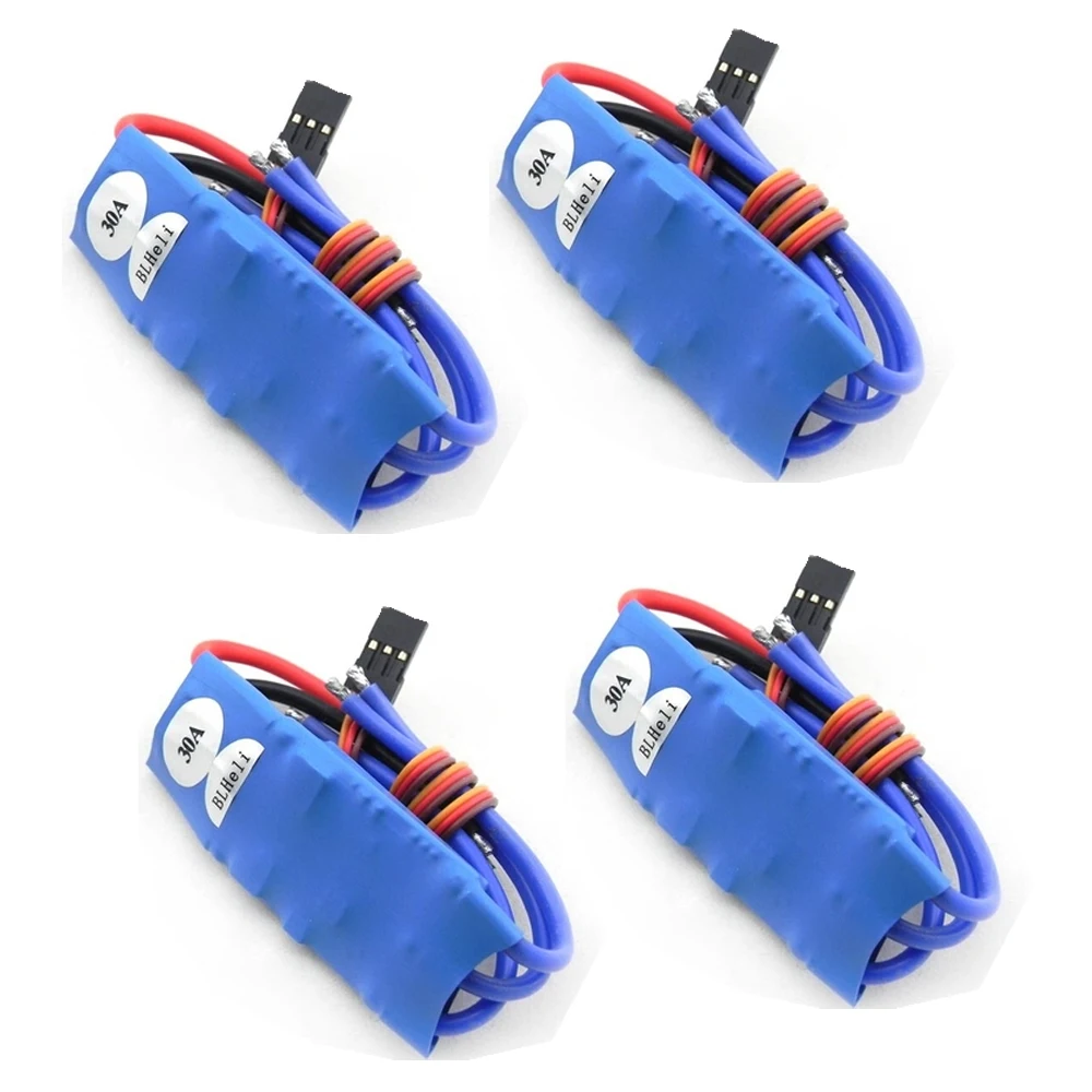 

4pcs/lot BLHELI 10A/12A/20A /30A/40A/50A/70A/80A/100A Firmware Electronic Speed Controller ESC for RC Multicopter VS Simonk
