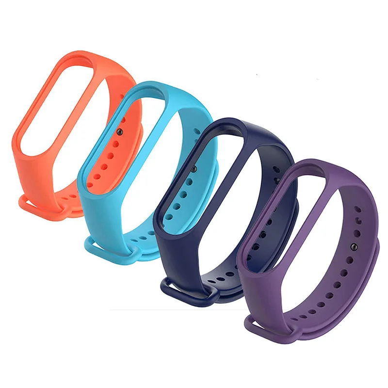 

Single Color Silicone Strap for Xiaomi Mi Band 3 wrist strap For Xiaomi Mi band 3 Smart Band Accessories Bracelet Miband 3 Strap
