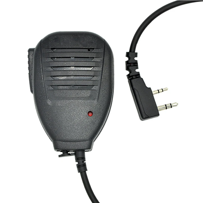 Топ предложения радио Ручной микрофон динамик микрофон для UV-5R портативный двухстороннее радио Pofung BaofengUV-5R BF-888S Acc