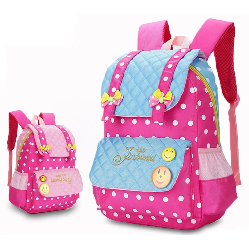 

New Arrival School Bags For Girls High Quality Children Backpack Cartoon Smiling Face Primary School Backpack Mochila Infantil