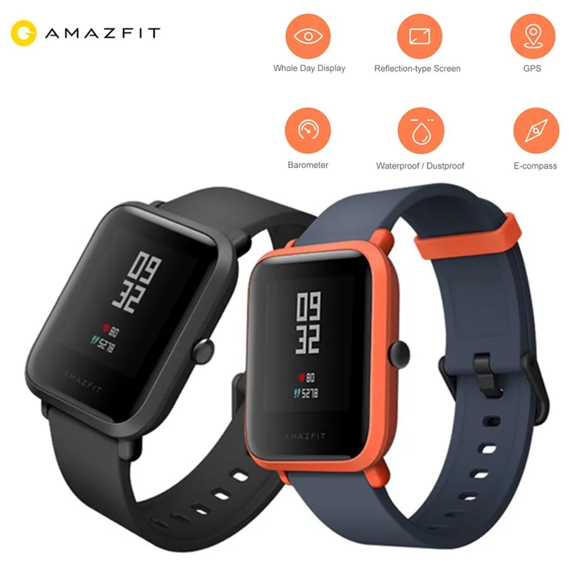 Chinese Version Original Xiaomi Huami AMAZFIT Smart Watch Men Women