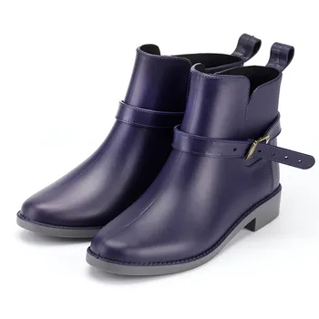 

Fashion Autumn Shoes Woman Outdoor Rainboots Casual Shoes Spring Waterproof Boots Anti-skid Ankle Rain Boots Zapatos De Mujer