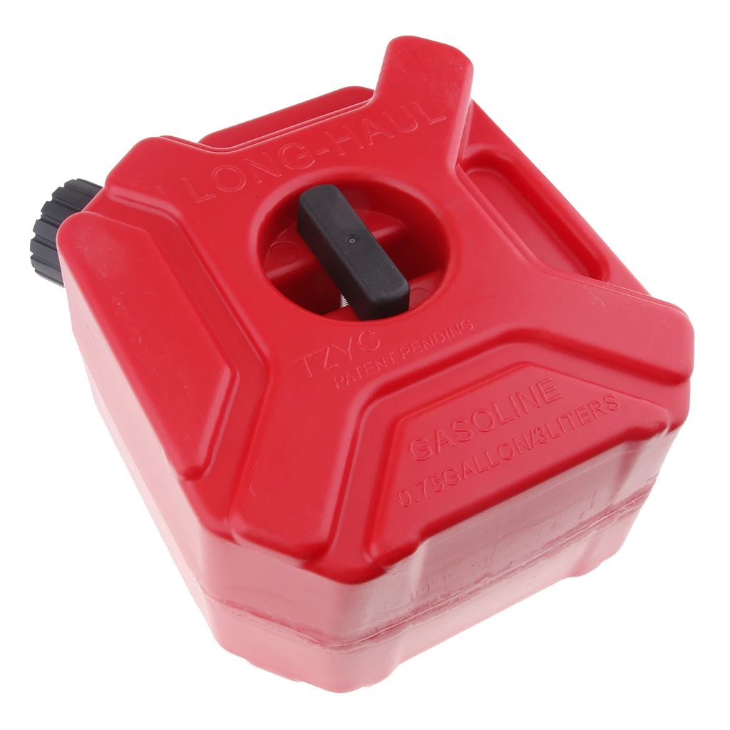 3L Portable Gasoline Gas Petrol Can ATV UTV Car Motorcycle Scooter Motorcycle Car Accessories