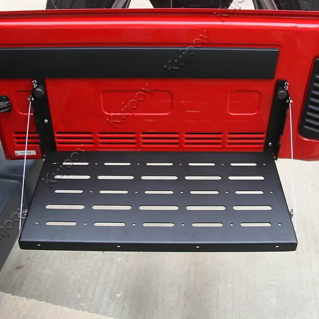 Metal Rear Door Interior Rack Cargo Carrier Shelf Storage Rack For 2007