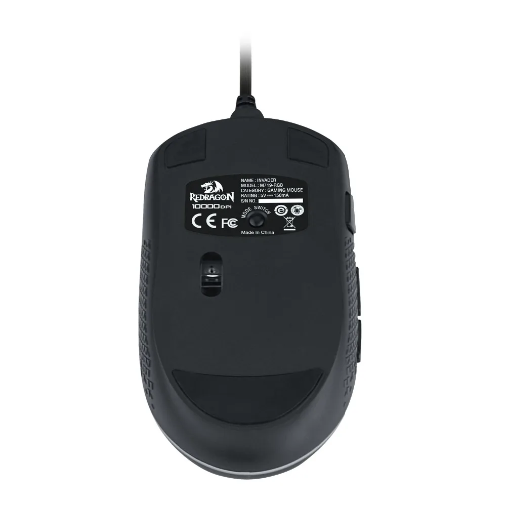 Новая игровая мышь Redragon 10000 DPI 16 8 миллионов RBG с подсветкой 7 кнопок эргономичный