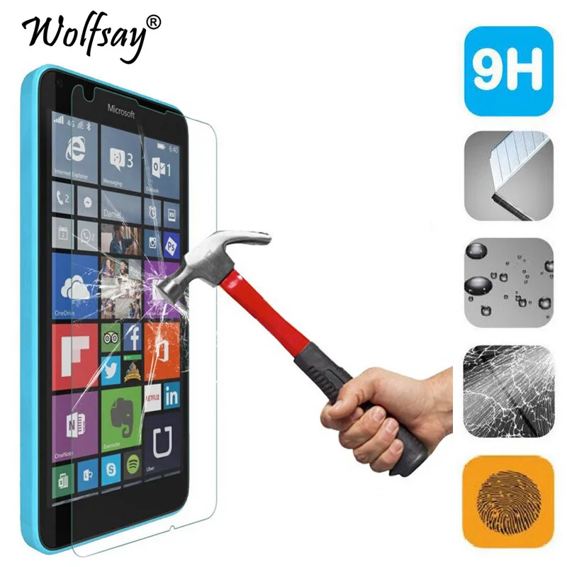 2 шт. Защитное стекло для Nokia 1520 закаленное Lumia защитная пленка Wolfsay | Мобильные
