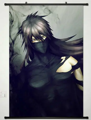 Bleach Kurosaki Ichigo Bankai домашний декор аниме японский плакат настенный прокрутка | Дом и
