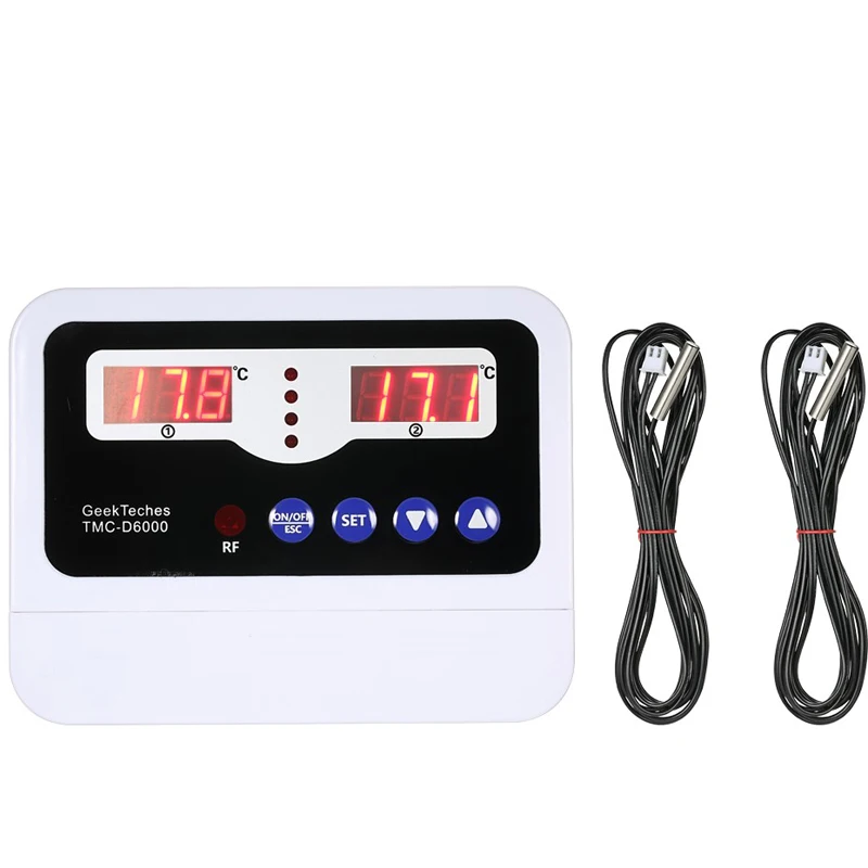 Tmc-D6000 Single-Circuit Led Digital Thermostat Temperature Controller Heating Cooling Control Switch Tmc-D6000 Single-Circuit Led Digital Thermostat Temperature Controller Heating Cooling Control Switch