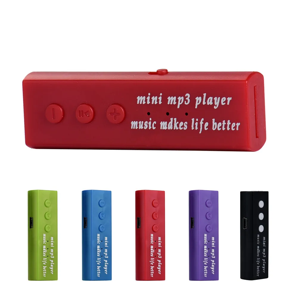 RA8 HL мини USB клип цифровой Mp3 музыкальный плеер поддержка 16 Гб SD TF карта GD ma27 леверт Прямая поставка E21