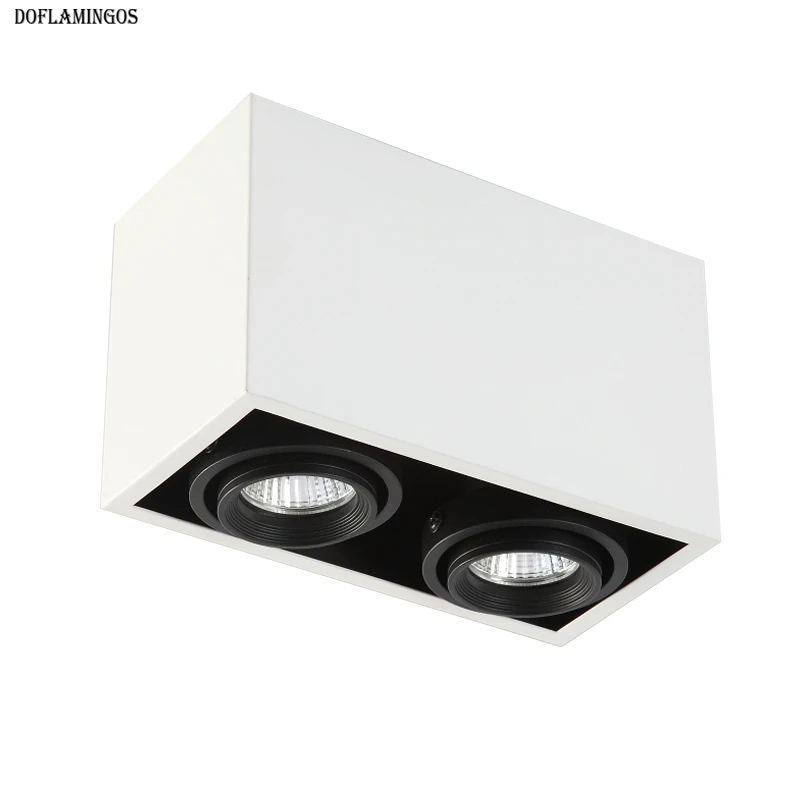 Us 51 81 12 Off 2019 New Grid Grille Spot Light Led Mr16 2 White Black Ceiling Light Downlight Adjustable Angle Ceiling Bezel Light In Grille Lights