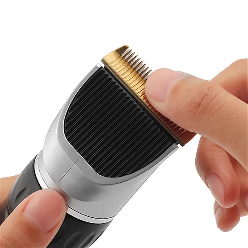 Digoo BB-T1 USB Professional Adjustable Ceramic Blade Electric Hair Trimmer Rechargeable Hair Clipper 4X Extra Limiting Comb Men