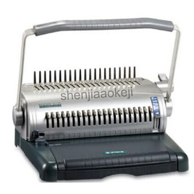 A4 Manual Binding machine S100 comb type rubber ring Binding machine folder bar binding machine 21