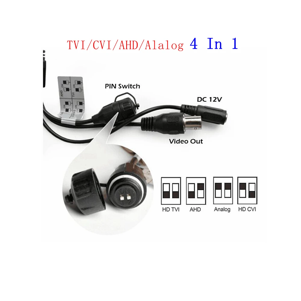  MOVOLS AHD Analog Camera 1080P High Definition Surveillance Infrared 2MP CCTV Security Outdoor Bull - 1.00001E+12