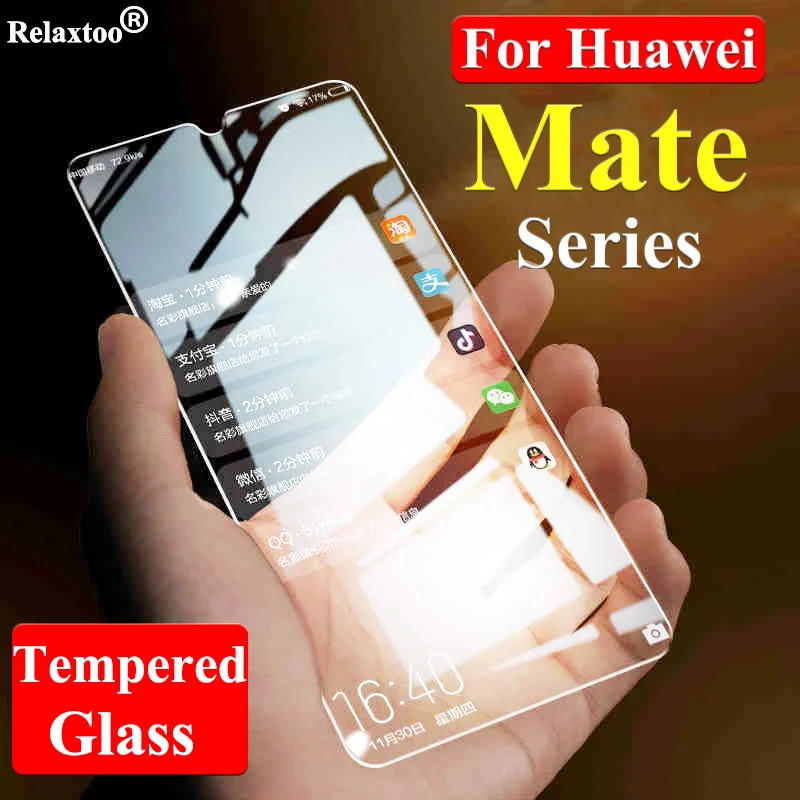 

Safety Protective Glass On For Huawei Mate 7 8 9 10 20 Tremp Huaweii Mate20 Huawai Screen Protector Sheet Tempered Glas 9H Film