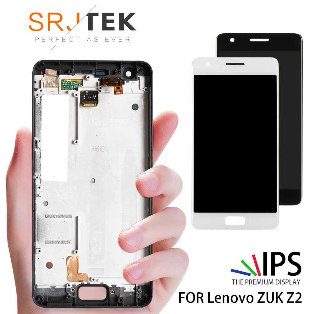 

100% Tested 5.0 inch Display For Lenovo ZUK Z2 LCD With Frame Touch Screen For Lenovo ZUK Z2 Display LCD