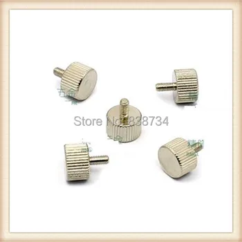 

c1010 steel with nickel coated silver color m3*6 mm thumb screw