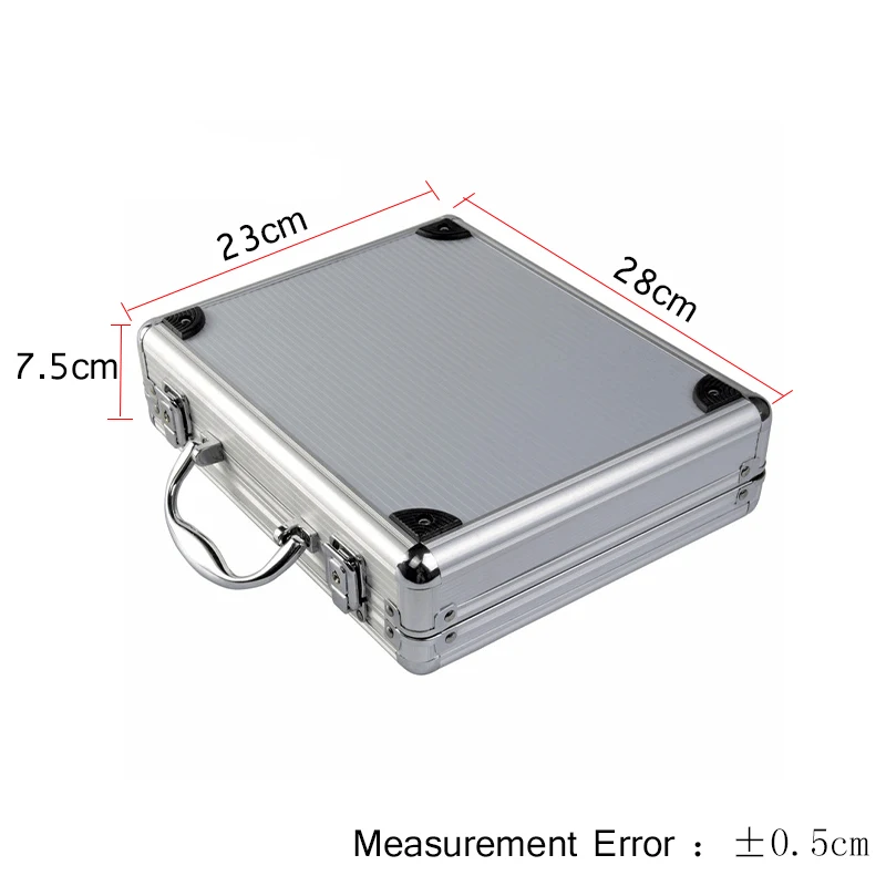 Gun Bag Gun Accessories Aluminum Alloy Tactical Hard Pistol Case for Hunting Airsoft Glock
