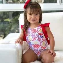 Купальники для маленьких девочек; Одежда для девочек; детское платье с бантом пляжный купальник с рисунком; Раздельные купальники с открытой спиной;# LR2