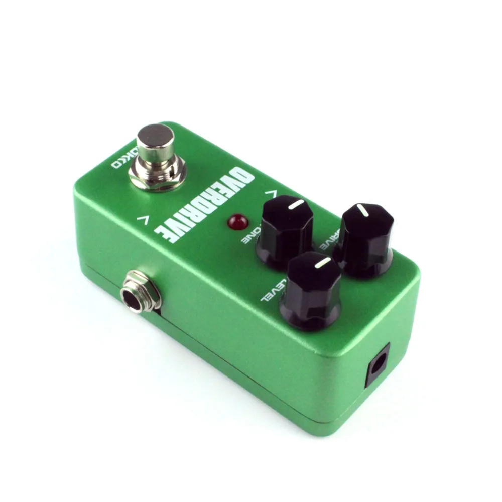 Najtaniej Mini KoKKo Vintage przester do gitary Guitarra Overdrive Booster wysokiej mocy rura przeciążeniowa gitara Stompbox FOD3