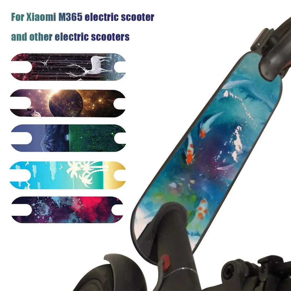 18 видов стилей Наклейка на педаль для скутера s водонепроницаемый ПВХ коврик для педали для Xiaomi Mijia M365 электрический скутер скейтборд аксессуары