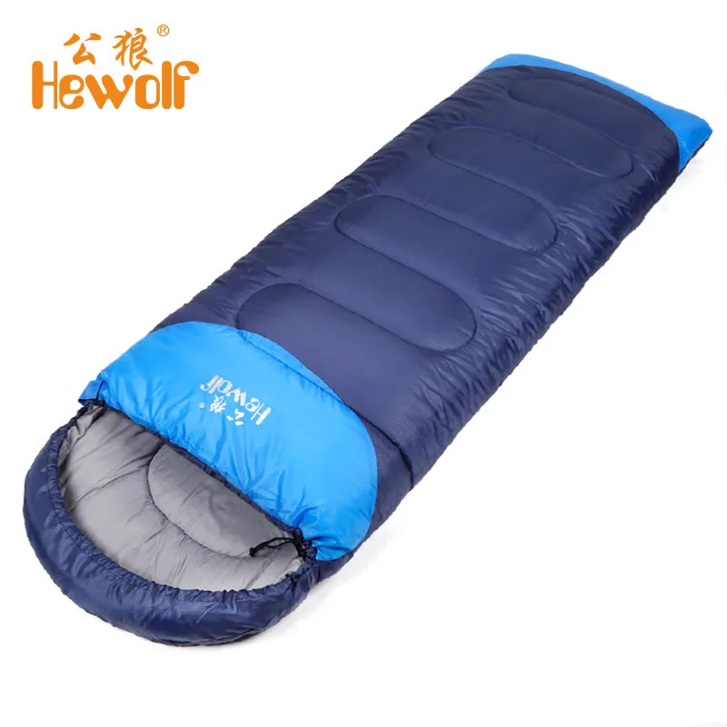 

Foldable Portable Hollow Cotton Envelope Sleeping Bags Outdoor Travel Thick Water Resistant Hiking Camping Well Sell