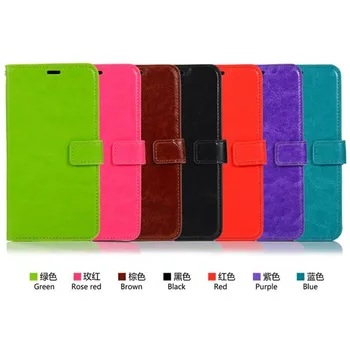 

50pcs/lot PU leather Flip Wallet Phone Case For Samsung Galaxy Note 8 9 10 7 Edge S8 S9 S10 Plus 5G S10e TPU in inner Case