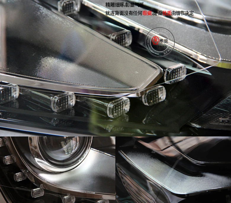 HID, 2011~, автомобильный Стайлинг для POLO фар, sharan, Golf6, routan, saviro, polo, passat, magotan, POLO Головной фонарь