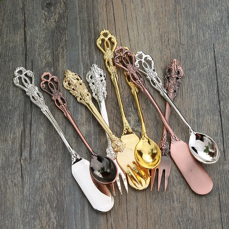 Creux Out Design Multifonction Café Thé Fruits Beurre de Fourche Couteau 1 set Dessert Ensemble De Vaisselle Gâteau Fourches Service De Café Ensemble Creux Out Design Multifonction Café Thé Fruits Beurre de Fourche Couteau 1 set Dessert Ensemble De Vaisselle Gâteau Fourches Service De Café Ensemble