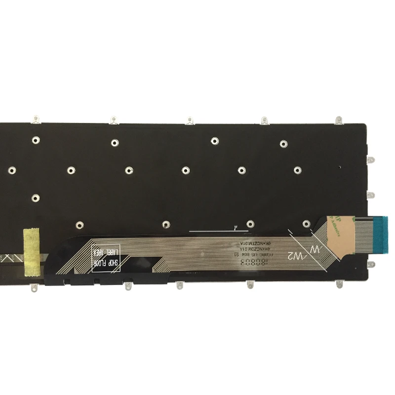 Teclado Retroiluminado dos Eua para Dell g3 15 3579 3779 g5 15 5587 g7 15 7588 P75f Inglês Preto Novo - Imagem 2
