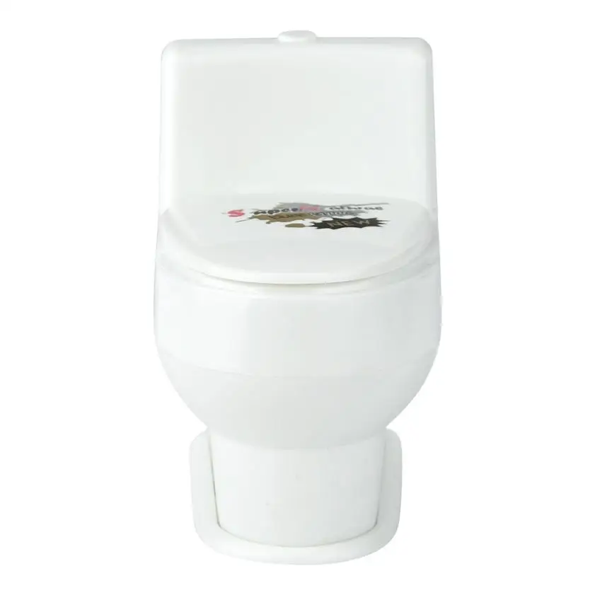 

#5001 Mini Funny Prank Squirt Spray Water Toilet Closestool Joke Gag Toy Desktop Gift