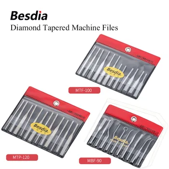 TAIWAN Besdia Diamond Tapered Machine Lime Utensile manuale o assortito con Turbo Air Lappers MTP120 MTF100